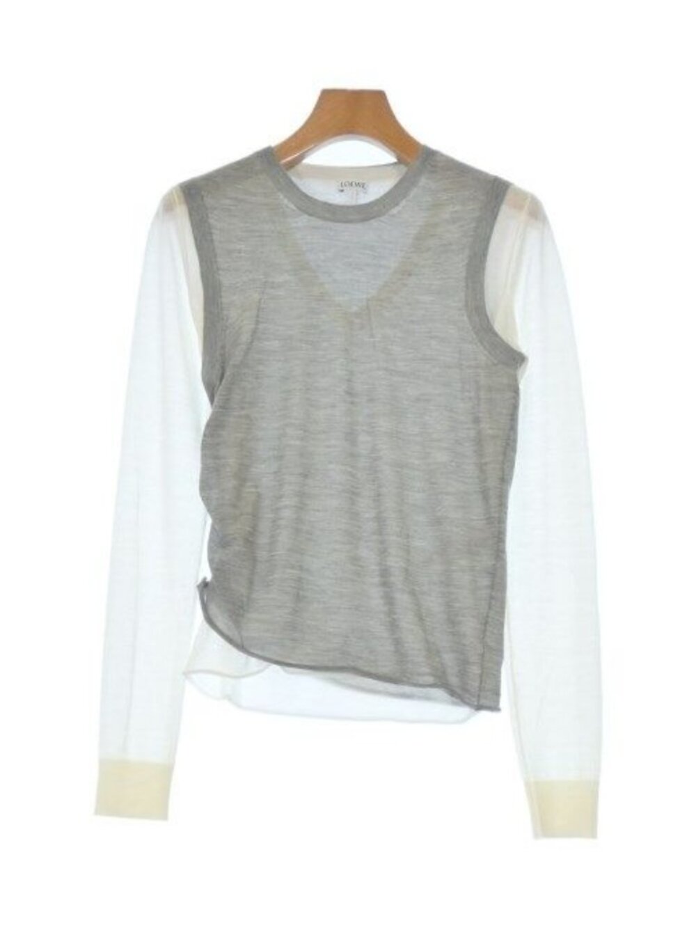 Loewe Knit Sweater Gray